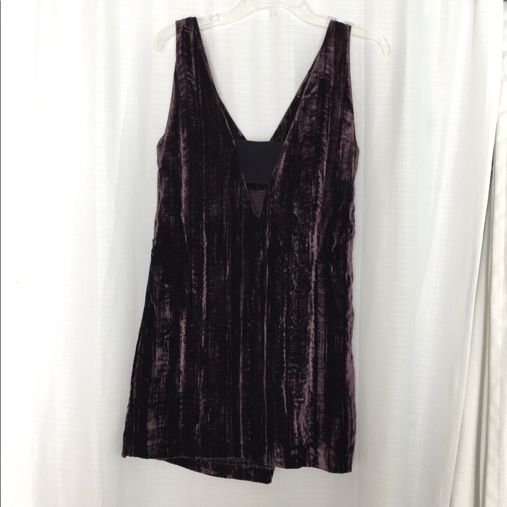 NWT Velvet Mini-Dress
